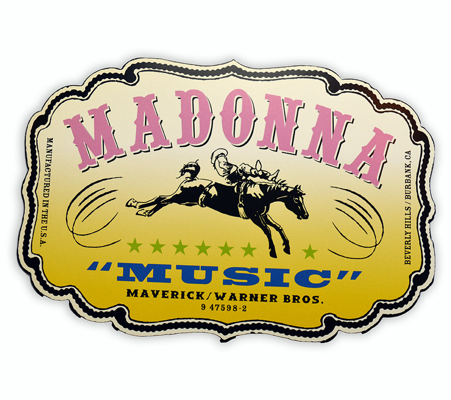 Madonna - Music In-Store Promotional Sign - USA