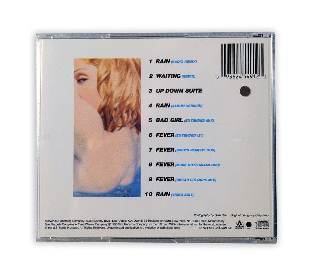 Madonna - Rain EP CD Album 1995 - Australia