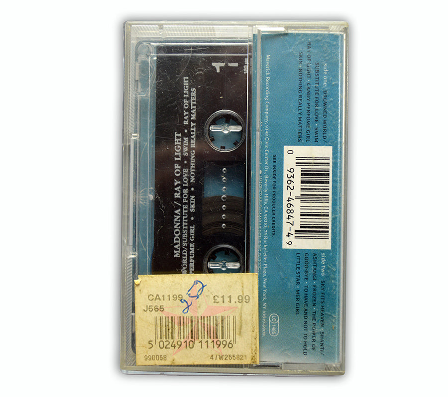 Madonna - Ray Of Light Cassette Album - EU