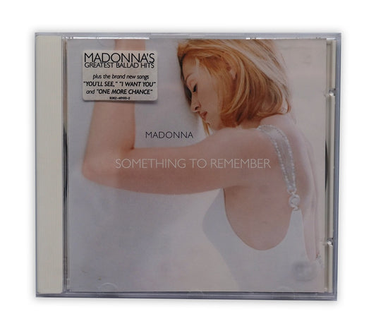 Madonna - Something To Remember CD Album with sticker - Europe