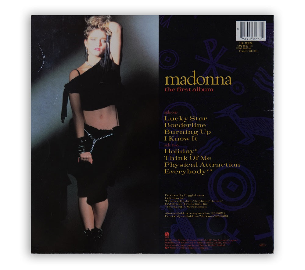 Madonna - The First Album LP - UK