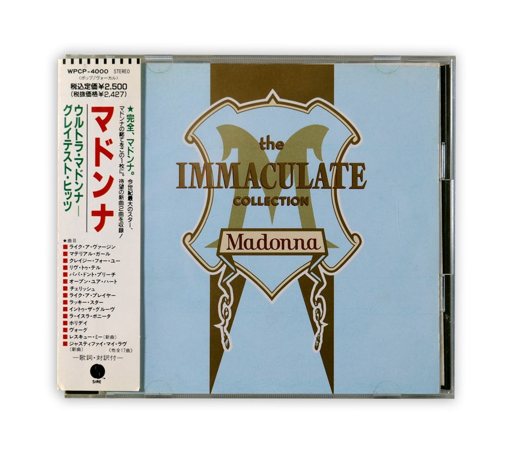 Madonna - The Immaculate Collection CD Album 1990 - Japan