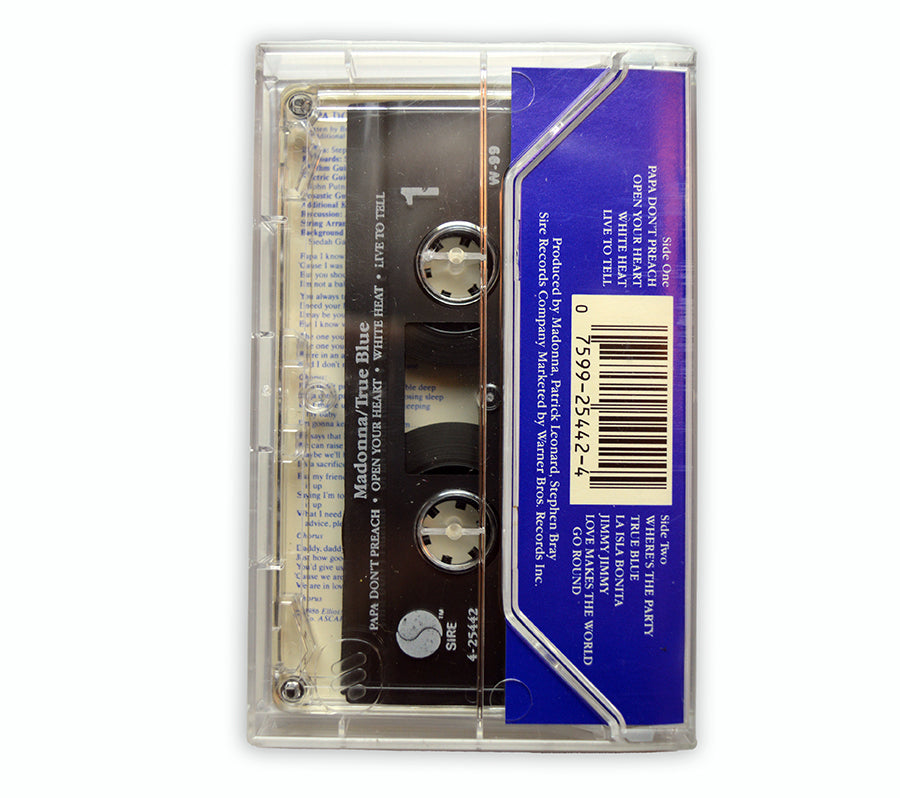 Madonna - True Blue Cassette Album - USA