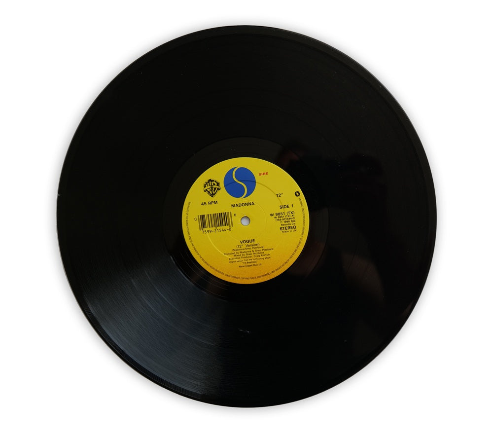 Madonna - Vogue 12" Version Strike-A-Pose Dub Single with 'X-Rated' Poster - UK