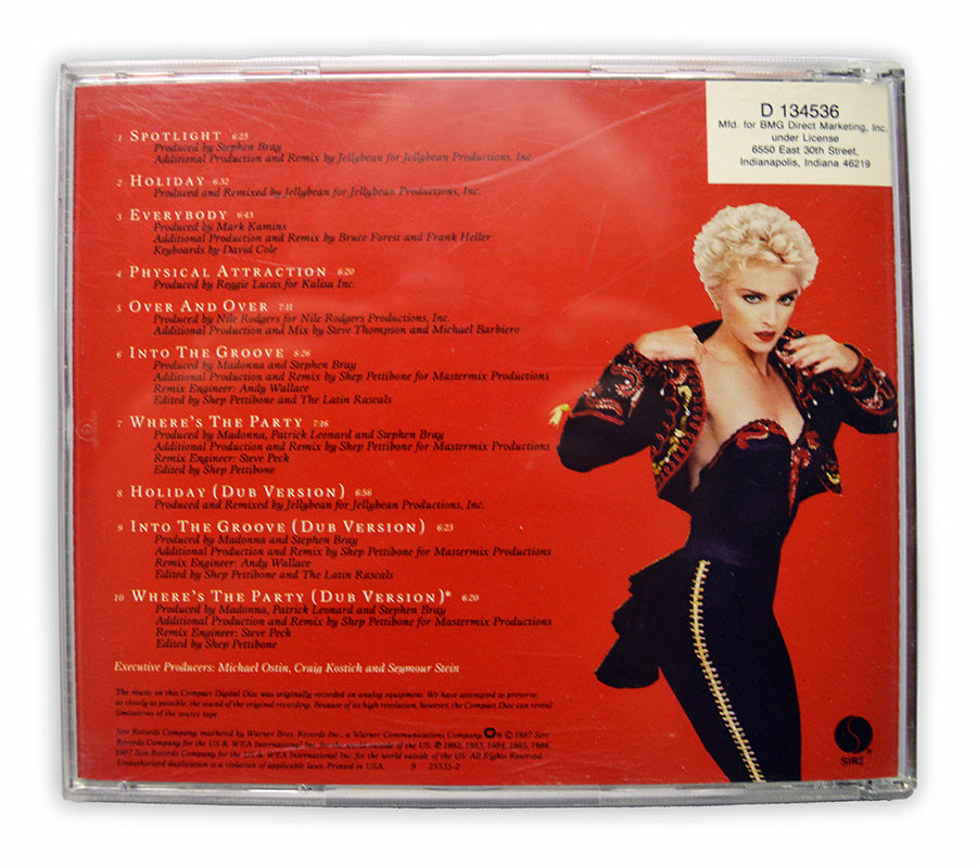 Madonna - You Can Dance Album - USA – The Pop Residency
