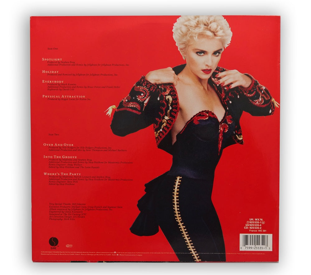 Madonna - You Can Dance LP with sticker and Poster - UK