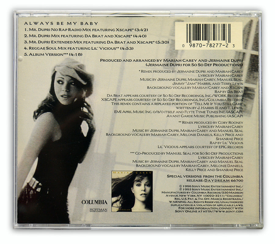 Mariah Carey - Always Be My Baby CD Maxi Single - USA