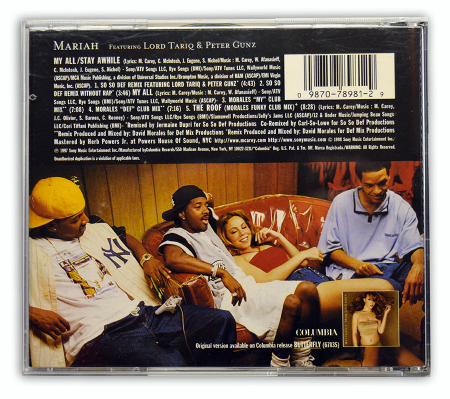 Mariah Carey - My All / Stay Awhile CD Single - USA