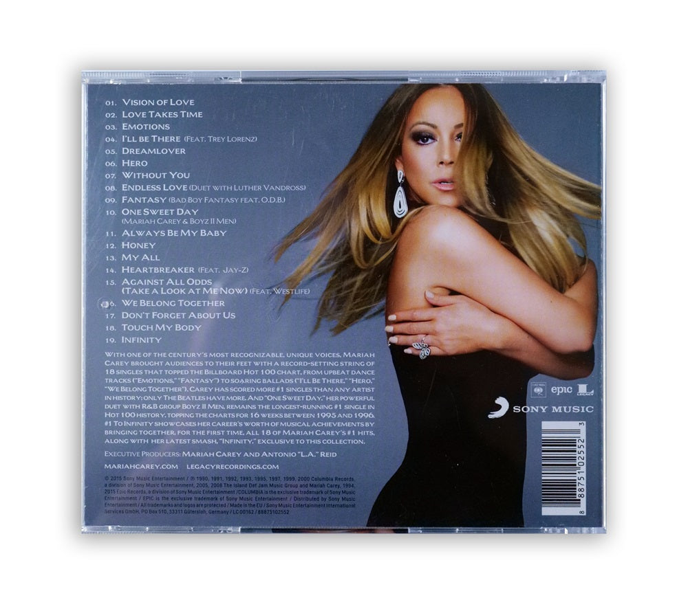 Mariah Carey - #1 To Infinity CD Album - Europe