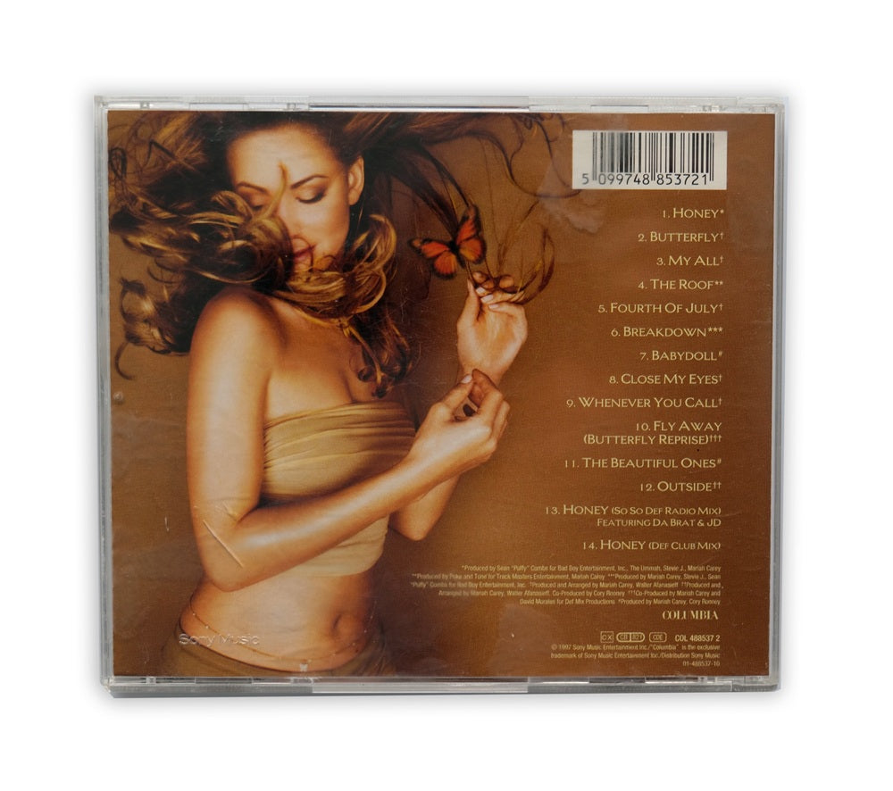 Mariah Carey - Butterfly CD Album 1997 - Europe