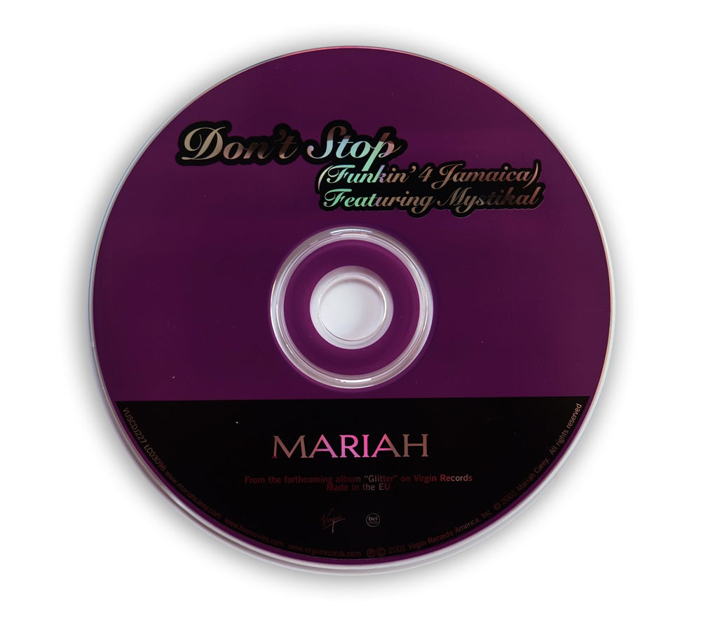 Mariah Carey - Don't Stop (Funkin' 4 Jamaica) CD Single Promo - UK