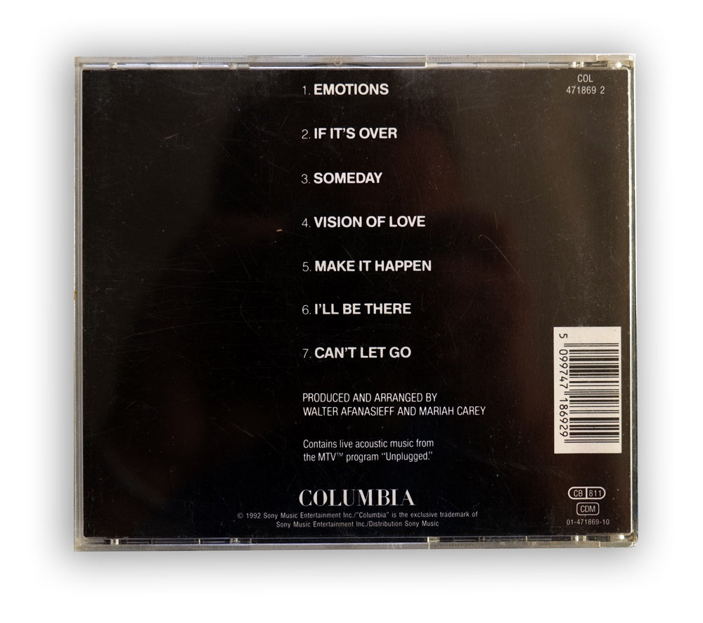 Mariah Carey - MTV Unplugged CD Album - Austria