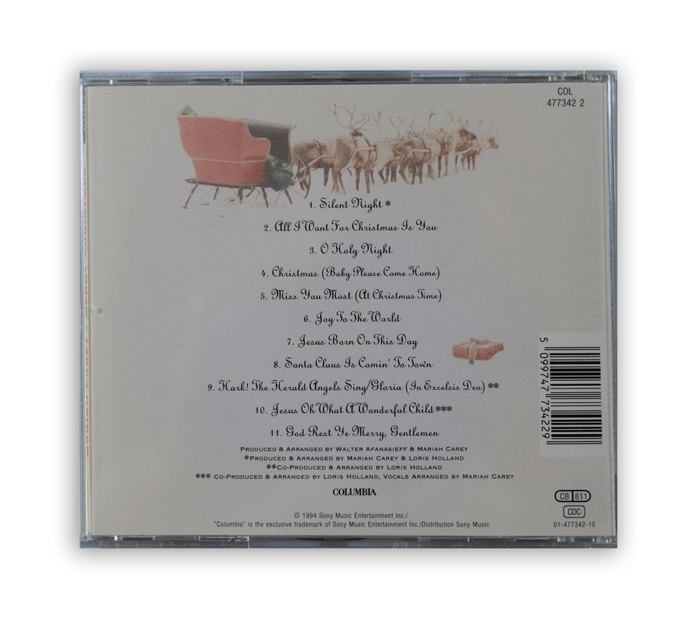 Mariah Carey - Merry Christmas CD Album - Europe