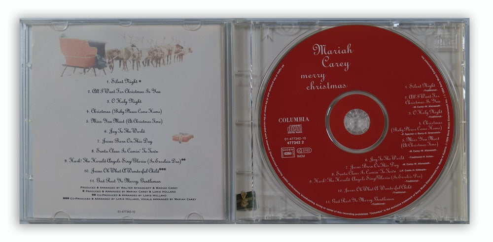 Mariah Carey - Merry Christmas CD Album - Europe