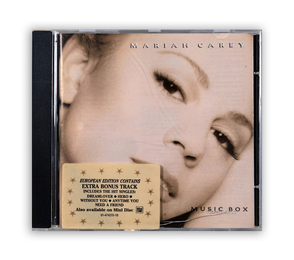 Mariah Carey - Music Box CD Album with Sticker - Europe