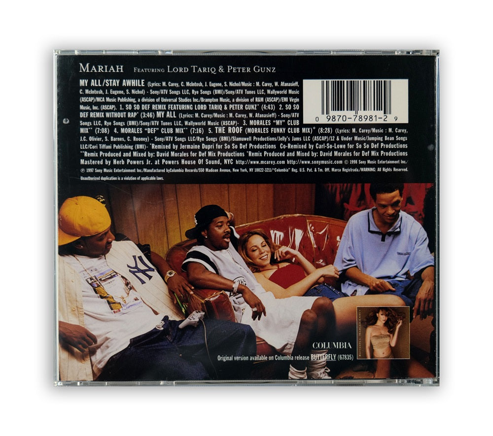 Mariah Carey - My All / Stay Awhile CD Single - USA