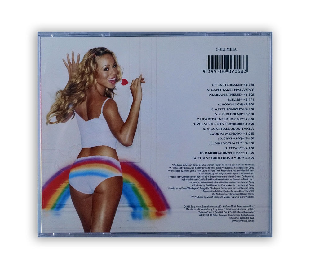 Mariah Carey - Rainbow CD Album with sticker - Australia