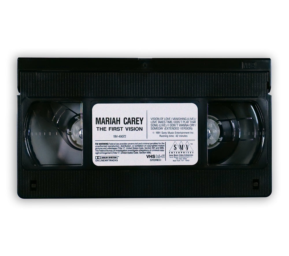 Mariah Carey - The First Vision VHS - USA