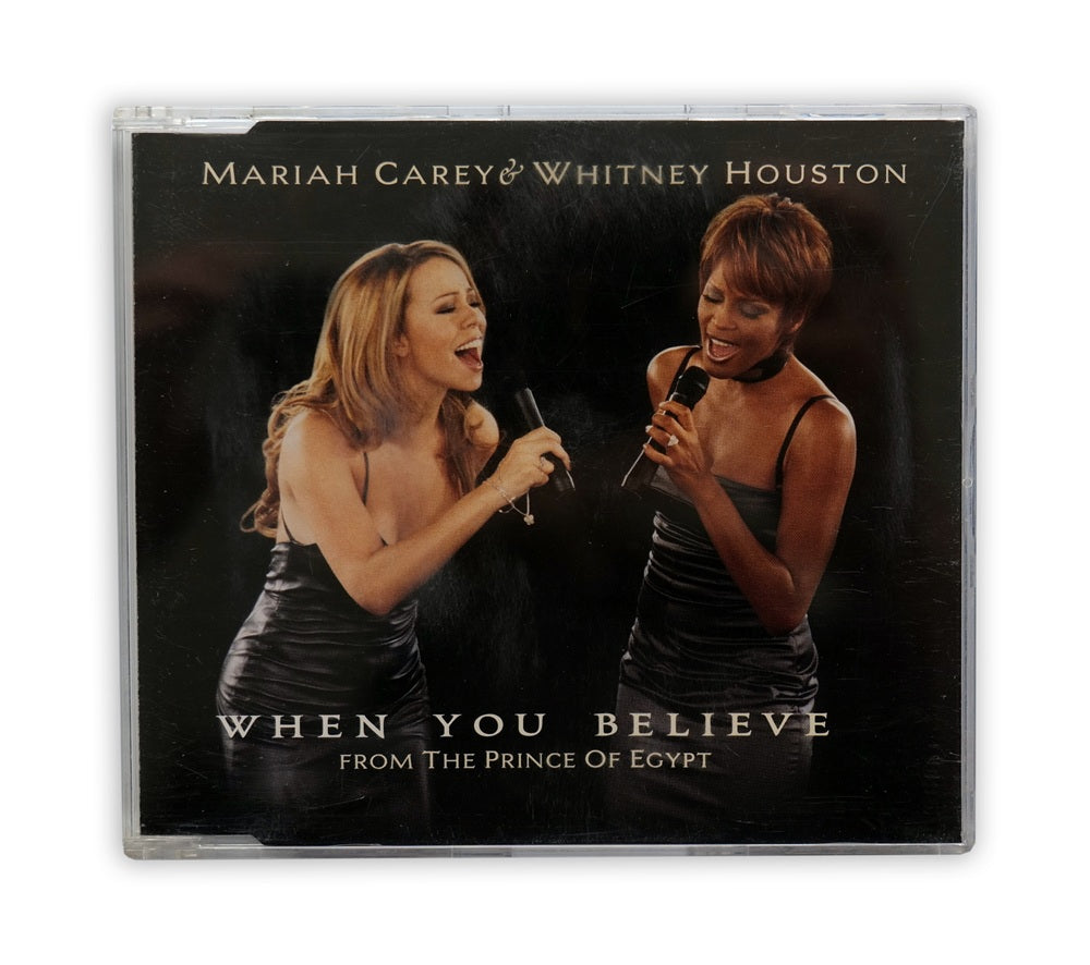 Mariah Carey & Whitney Houston - When You Believe CD Single - UK