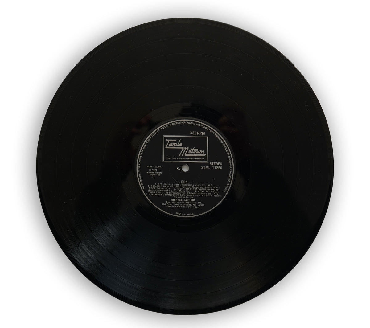 Michael Jackson - BEN LP Album - UK