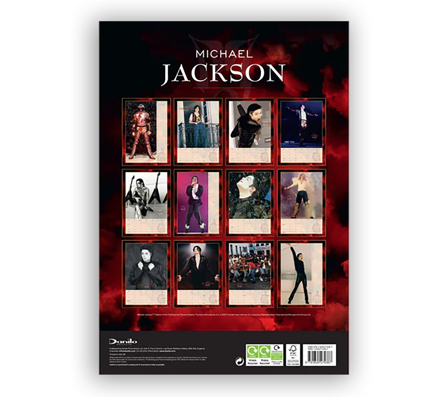 Michael Jackson - Official Calendar 2025