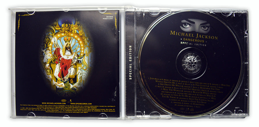 Michael Jackson - Dangerous Special Edition CD Album - USA – The