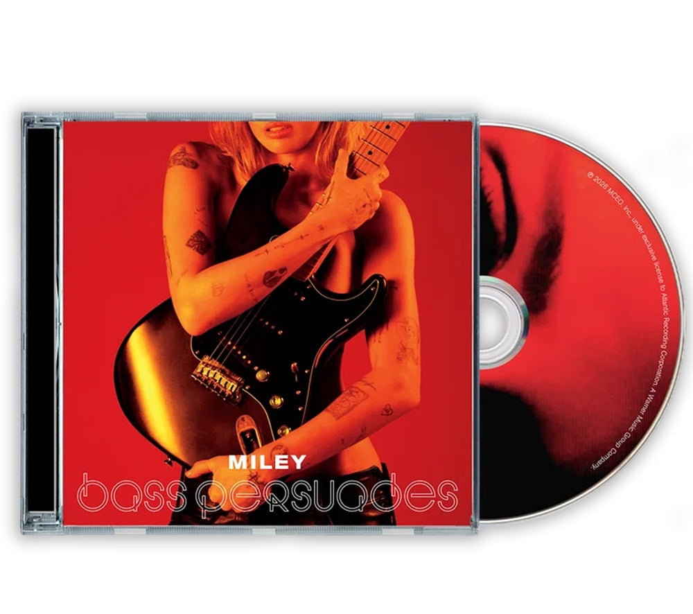 Miley Cyrus - Bass Persuades Alternate Artwork CD Album #2 - Europe