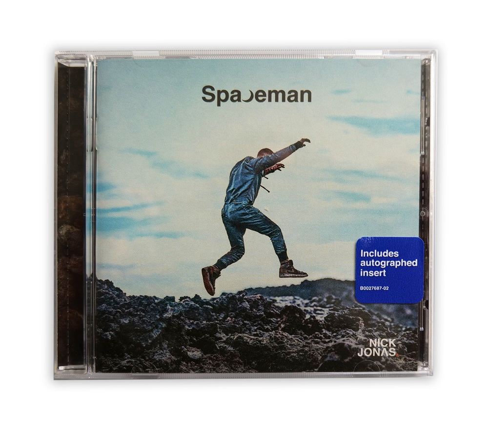 Nick Jonas - Spaceman CD Album with Autographed insert - USA