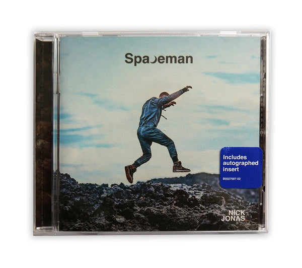 Nick Jonas - Spaceman CD Album with Autographed insert - USA