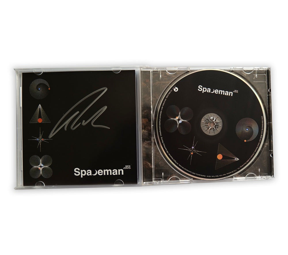 Nick Jonas - Spaceman CD Album with Autographed insert - USA