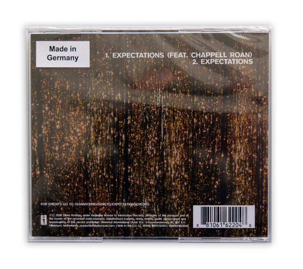 Olivia Rodrigo (Feat. Chappell Roan) - Expectations CD Single - Europe
