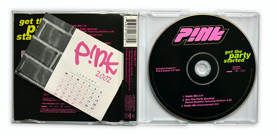 P!nk - Get The Party Started Limited Edition CD1 CD Single - EU