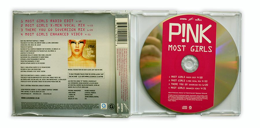 P!nk - Most Girls CD Single - EU