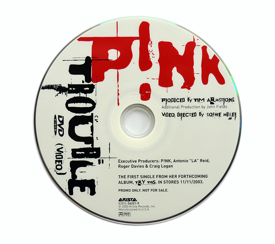 P!nk - Trouble US Promo DVD Single - USA