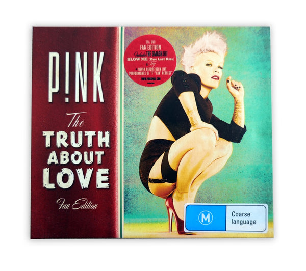 P!nk - The Truth About Love CD+DVD Fan Edition Tri-fold Digisleeve - UK