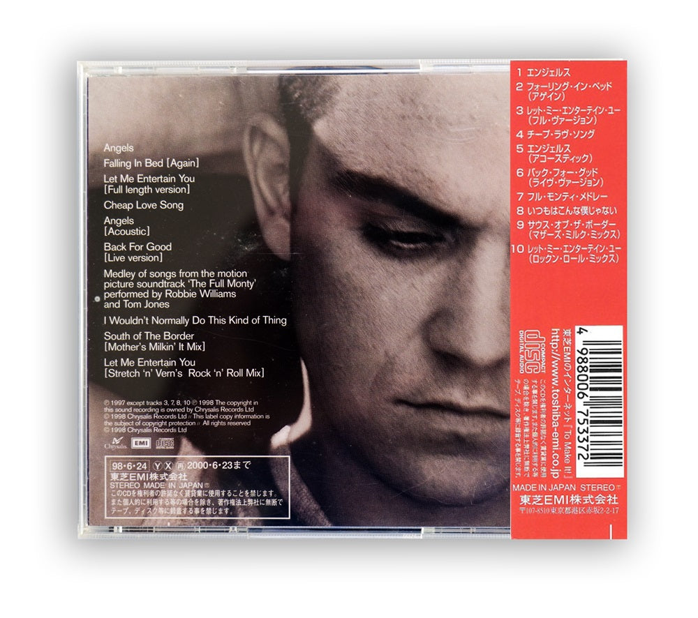 Robbie Williams - Angels CD Single - Japan