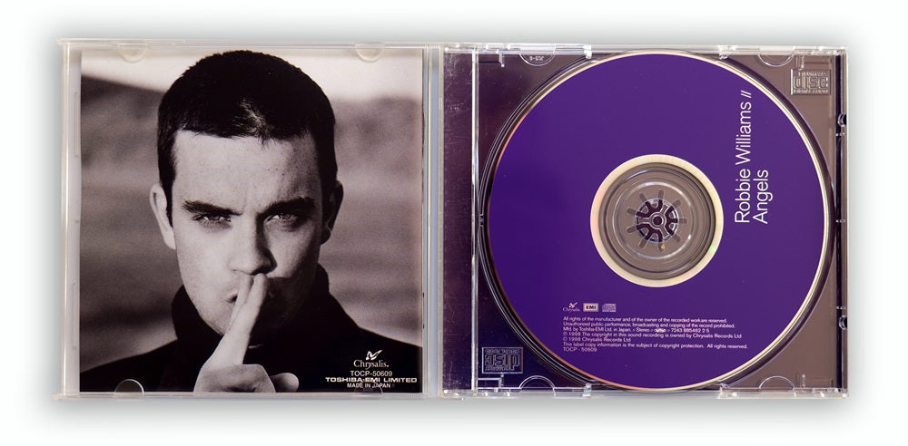 Robbie Williams - Angels CD Single - Japan