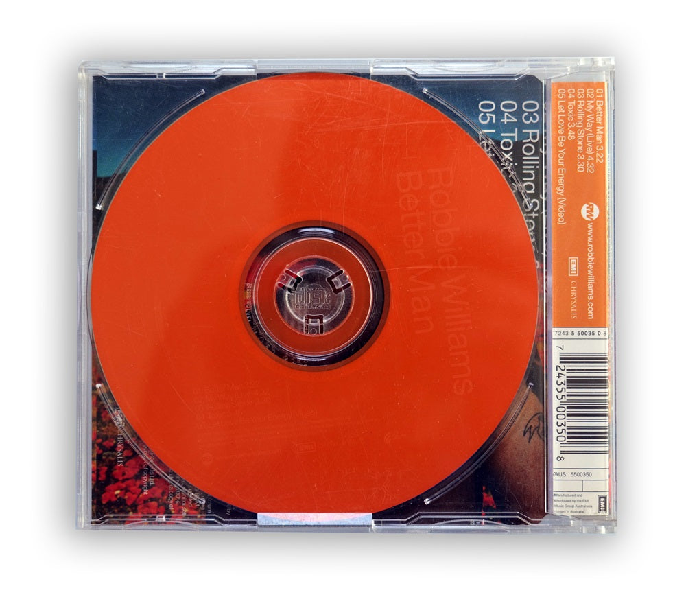 Robbie Williams - Better Man CD Single - Australia