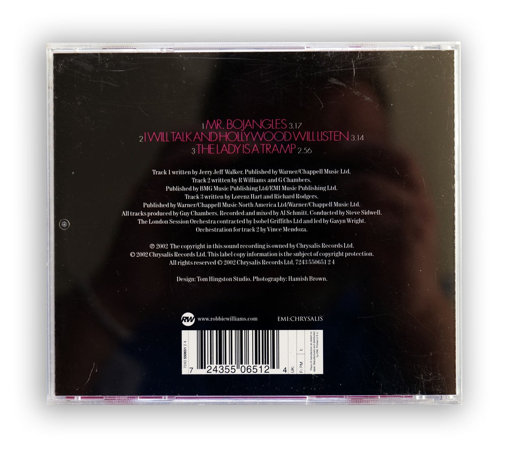 Robbie Williams - Mr. Bojangles CD Single - Europe
