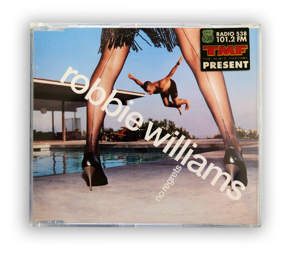 Robbie Williams - No Regrets CD Single - Europe