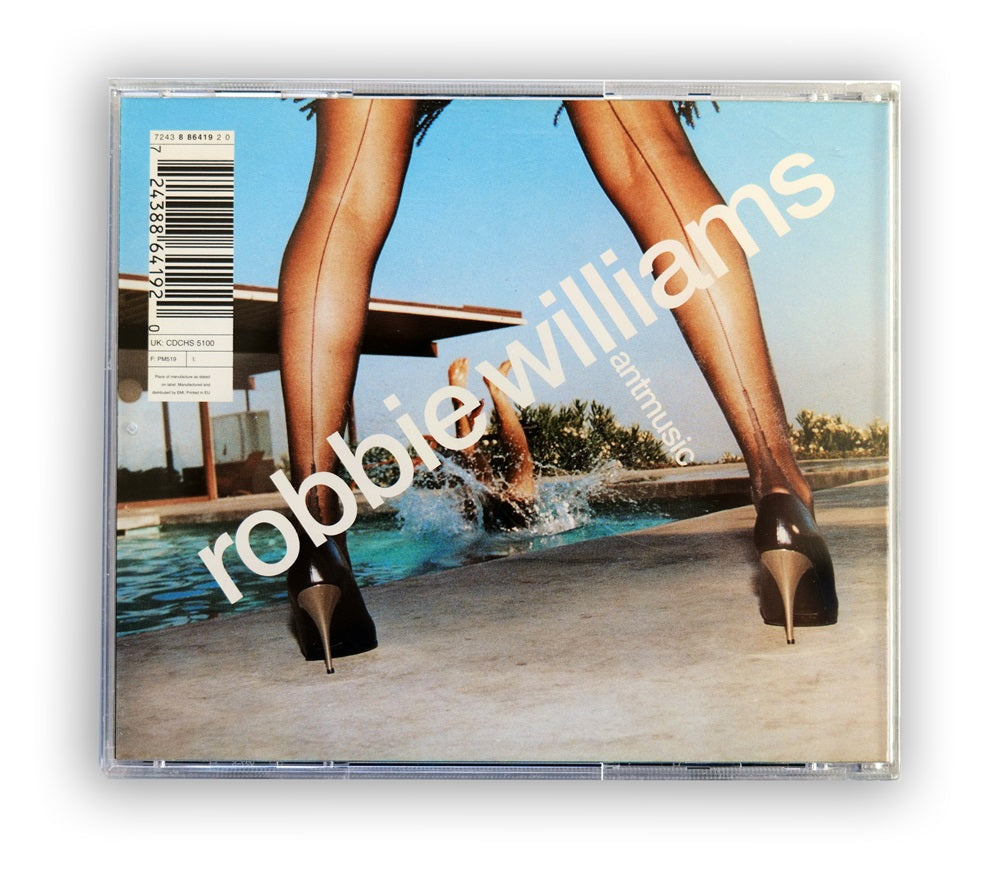 Robbie Williams - No Regrets CD Single - UK