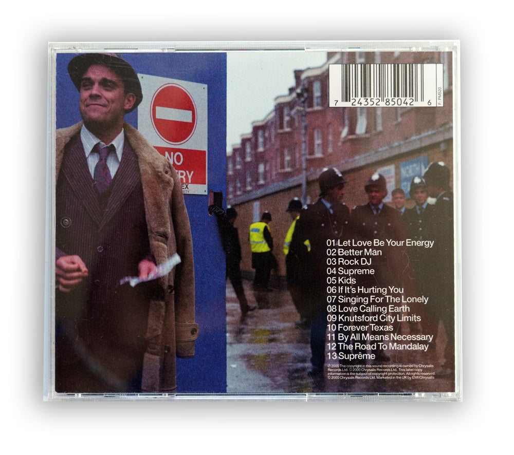 Robbie Williams - Sing When You're Winning CD Album - Europe