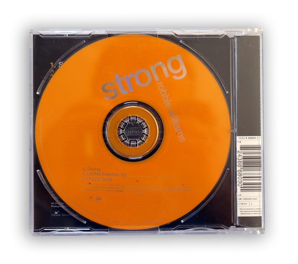 Robbie Williams - Strong CD Single - Europe