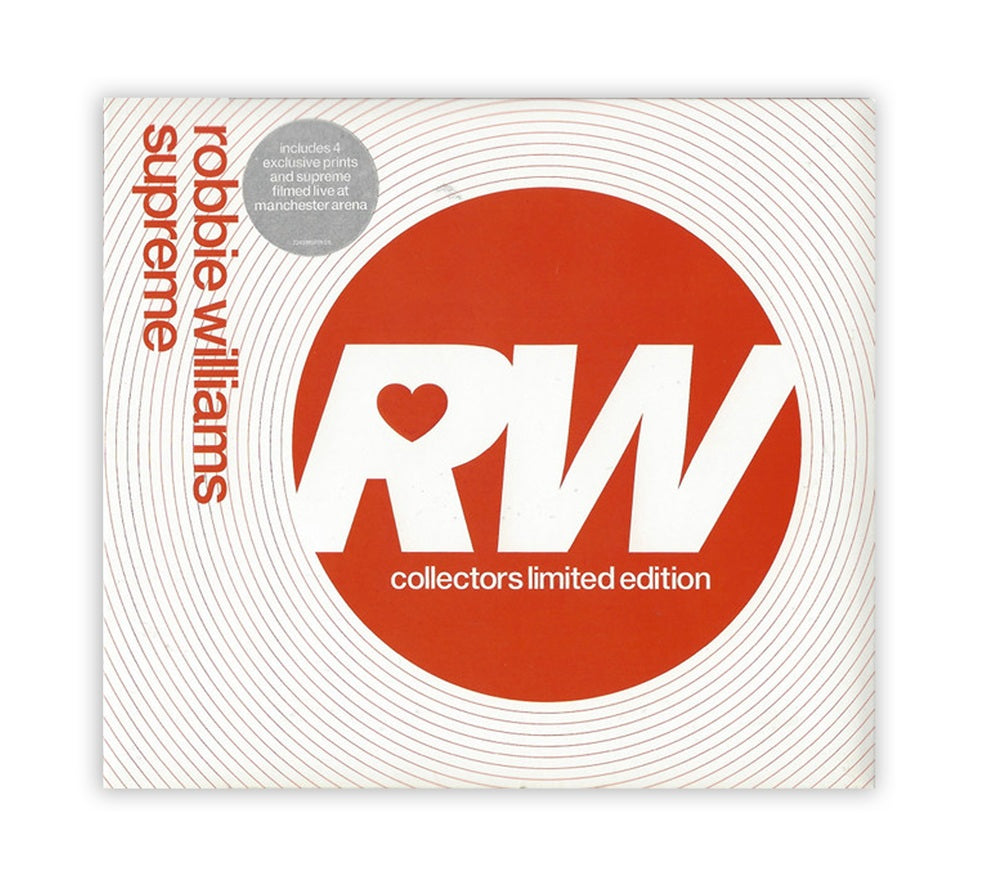 Robbie Williams - Supreme Collector Limited Edition CD Single Digipak - UK