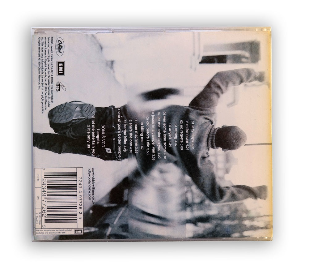 Robbie Williams - The Ego Has Landed CD Album Box Set with VCD - UK