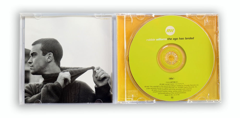 Robbie Williams - The Ego Has Landed CD Album Box Set with VCD - UK