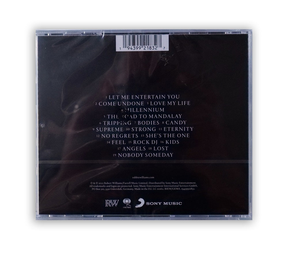 Robbie Williams - XXV CD Album (red) - UK