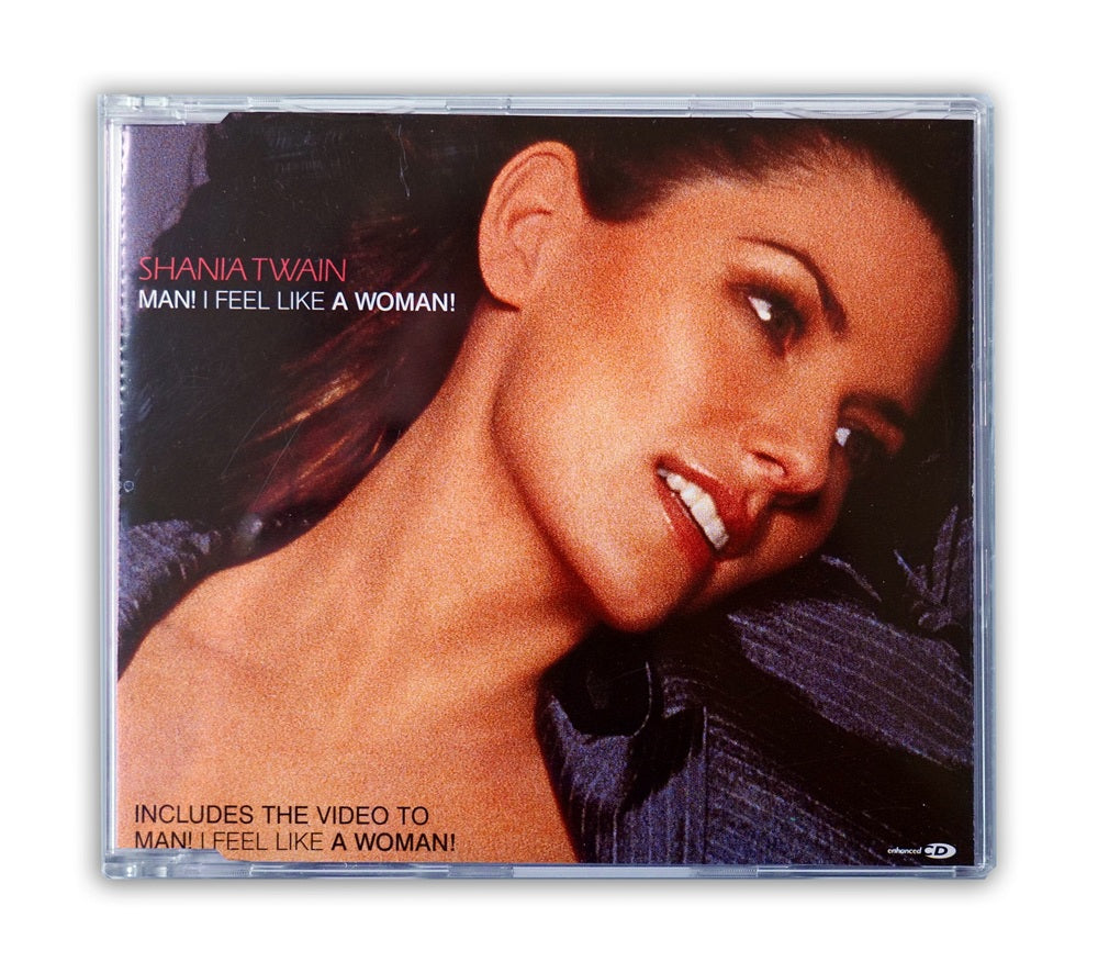 Shania Twain - Man! I Feel Like A Woman Enhanced CD Single - UK
