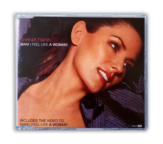 Shania Twain - Man! I Feel Like A Woman Enhanced CD Single - UK