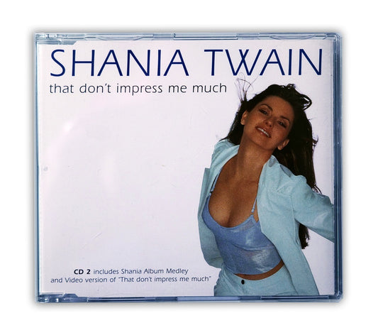 Shania Twain - That Don't Impress Me Much CD Single #2 Enhanced - UK